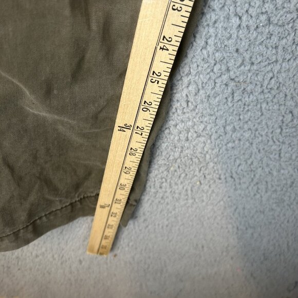 Vintage Aeropostale Pants Mens 33x32 Beige Cargo Paratrooper Drawstring Y2K - Picture 6 of 7